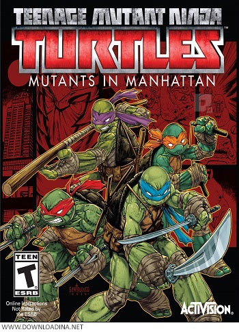 دانلود بازی Teenage Mutant Ninja Turtles Mutants in Manhattan برای PC