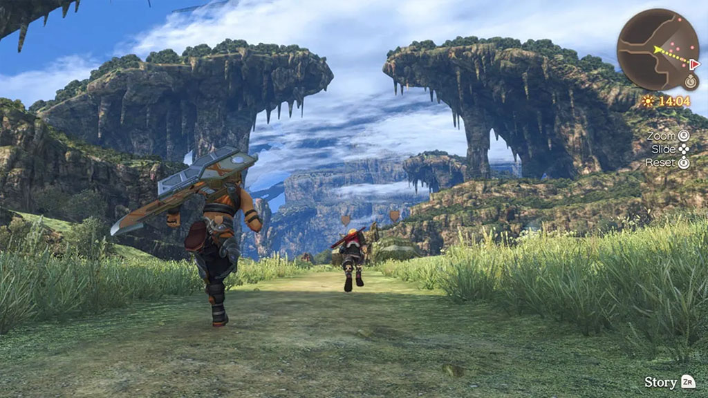 تصاویری از محیط بازی Xenoblade Chronicles 2