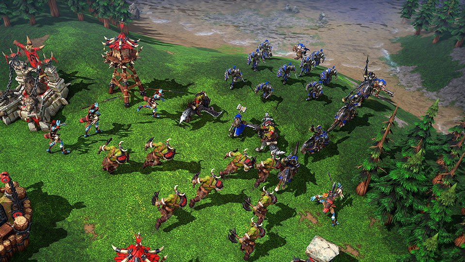 تصاویری از محیط بازی Warcraft III Reforged