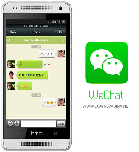 دانلود مسنجر WeChat برای اندروید